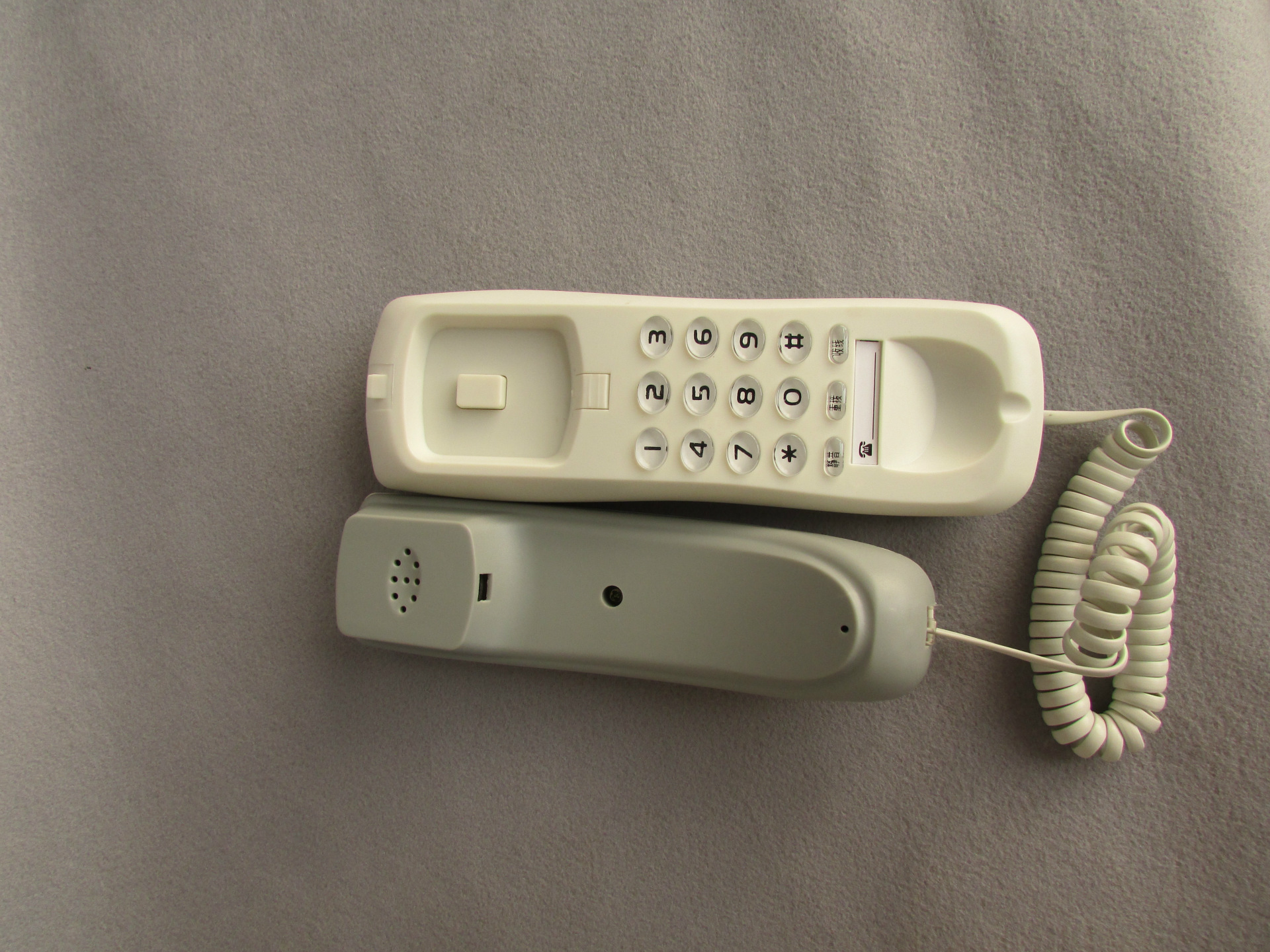 厂家直销电话机 批发 定做 家用酒店壁挂小分机 办公挂壁.