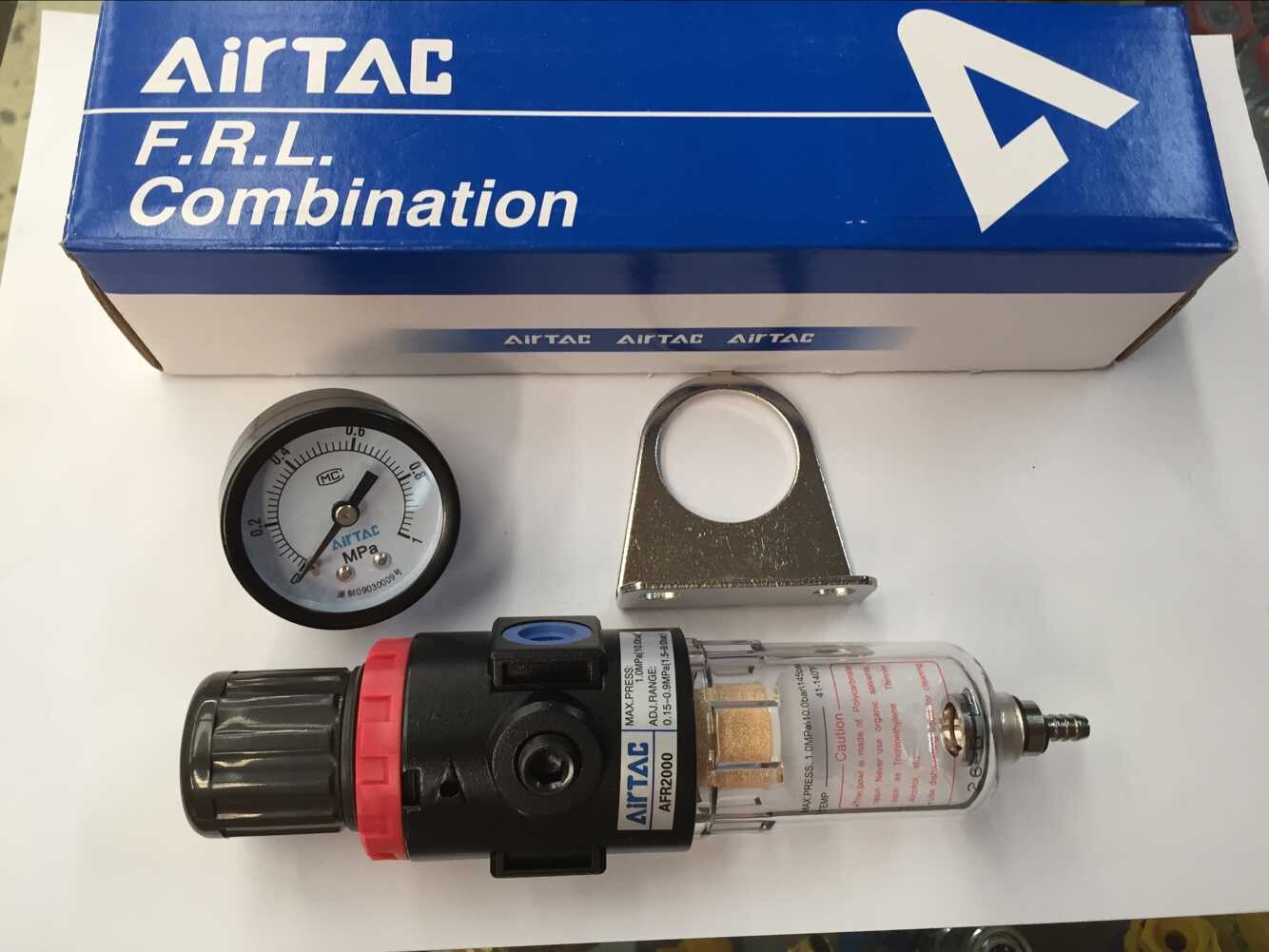 亚德客 afr2000 油水分离器 过滤减压阀 气源处理器 过滤组合