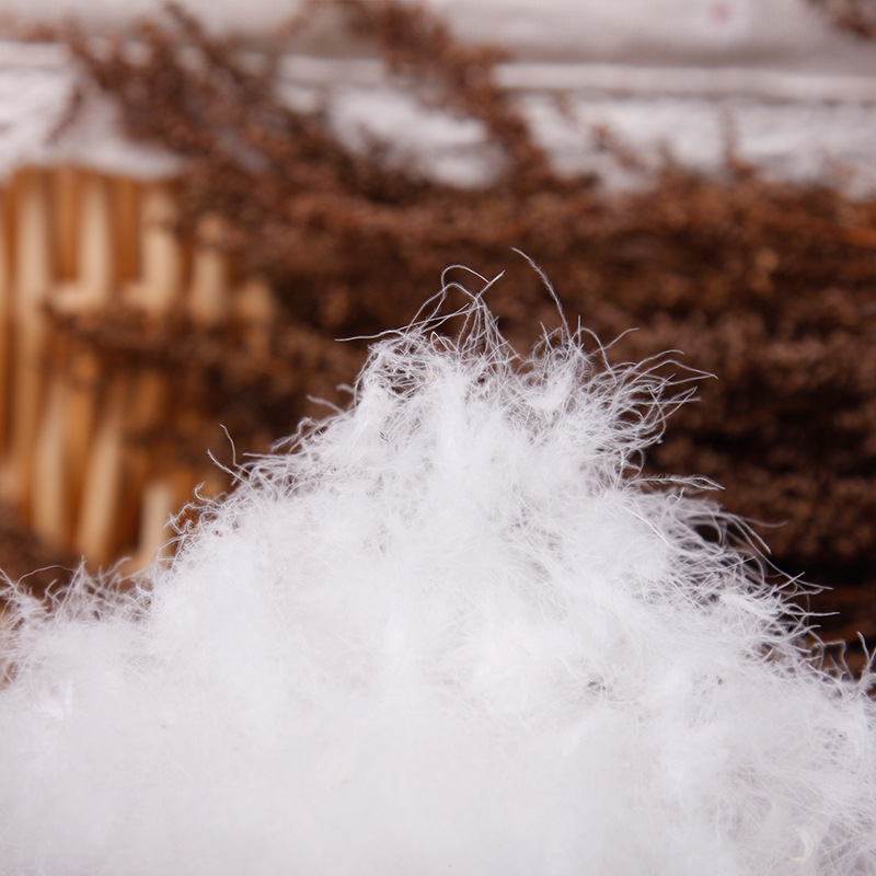 羽绒羽毛白鹅绒大朵水洗优质填充羽绒原料吊绒水洗白鹅绒