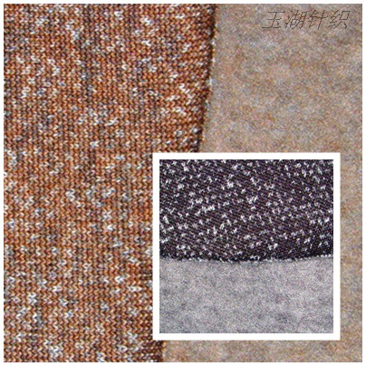 厂家直销针织 印花 粗针拉毛现货供应