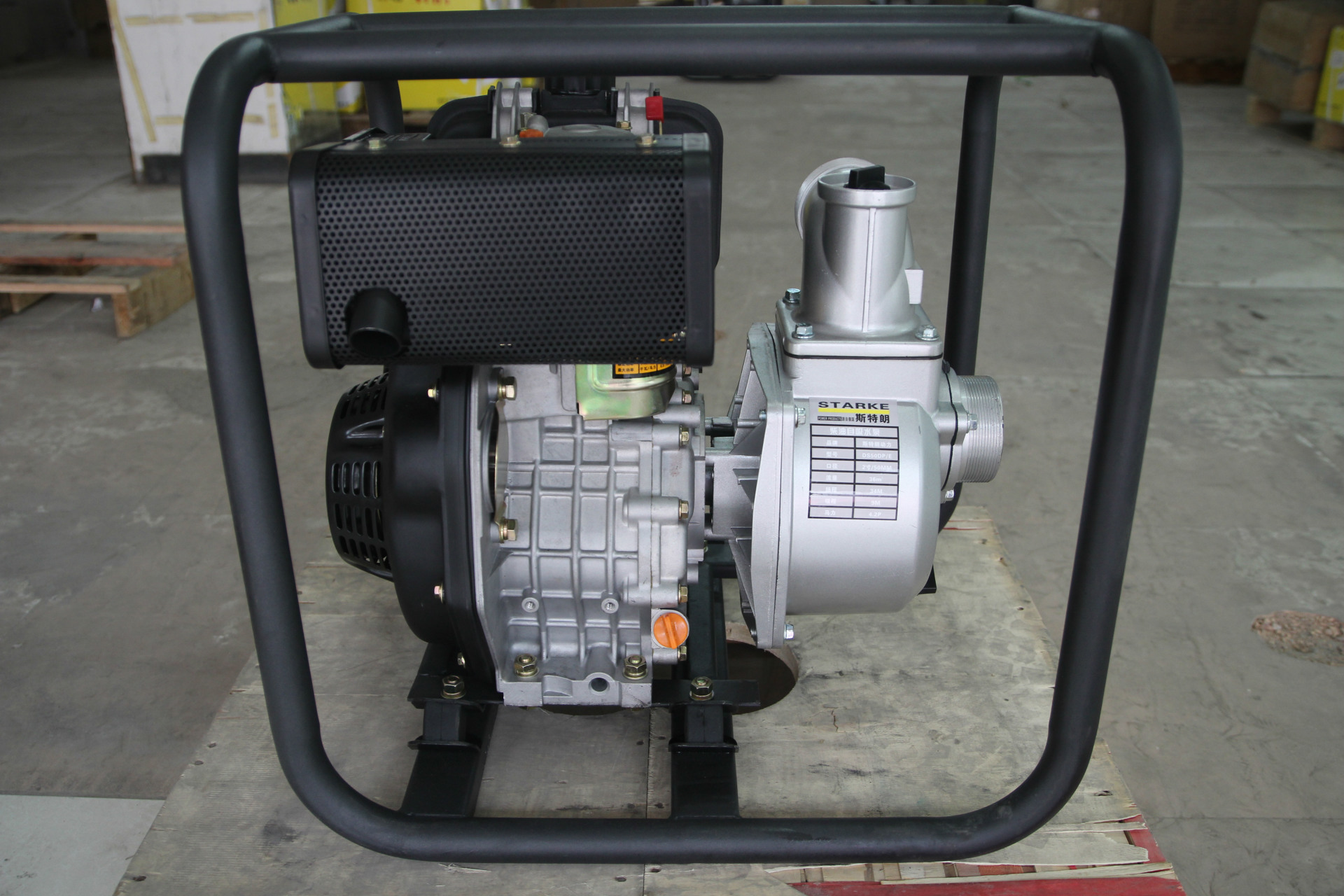 2寸柴油自吸泵 2寸柴油抽水泵 50mm口径柴油泵