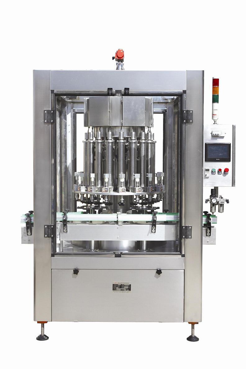 全自动白酒灌装设备 供应ghd 18g型智能定量自动液体灌装机