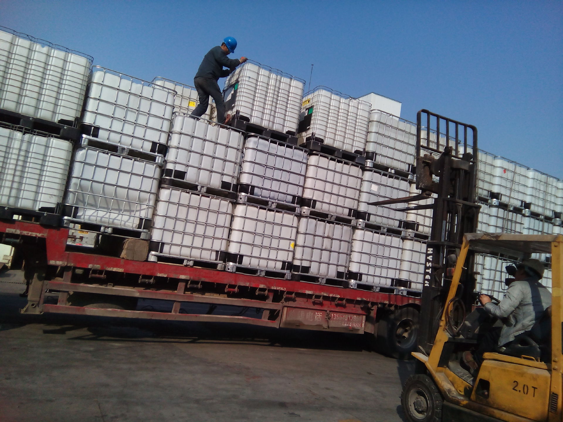 供应低价 500升方桶 ibc吨桶 吨桶 塑料吨桶