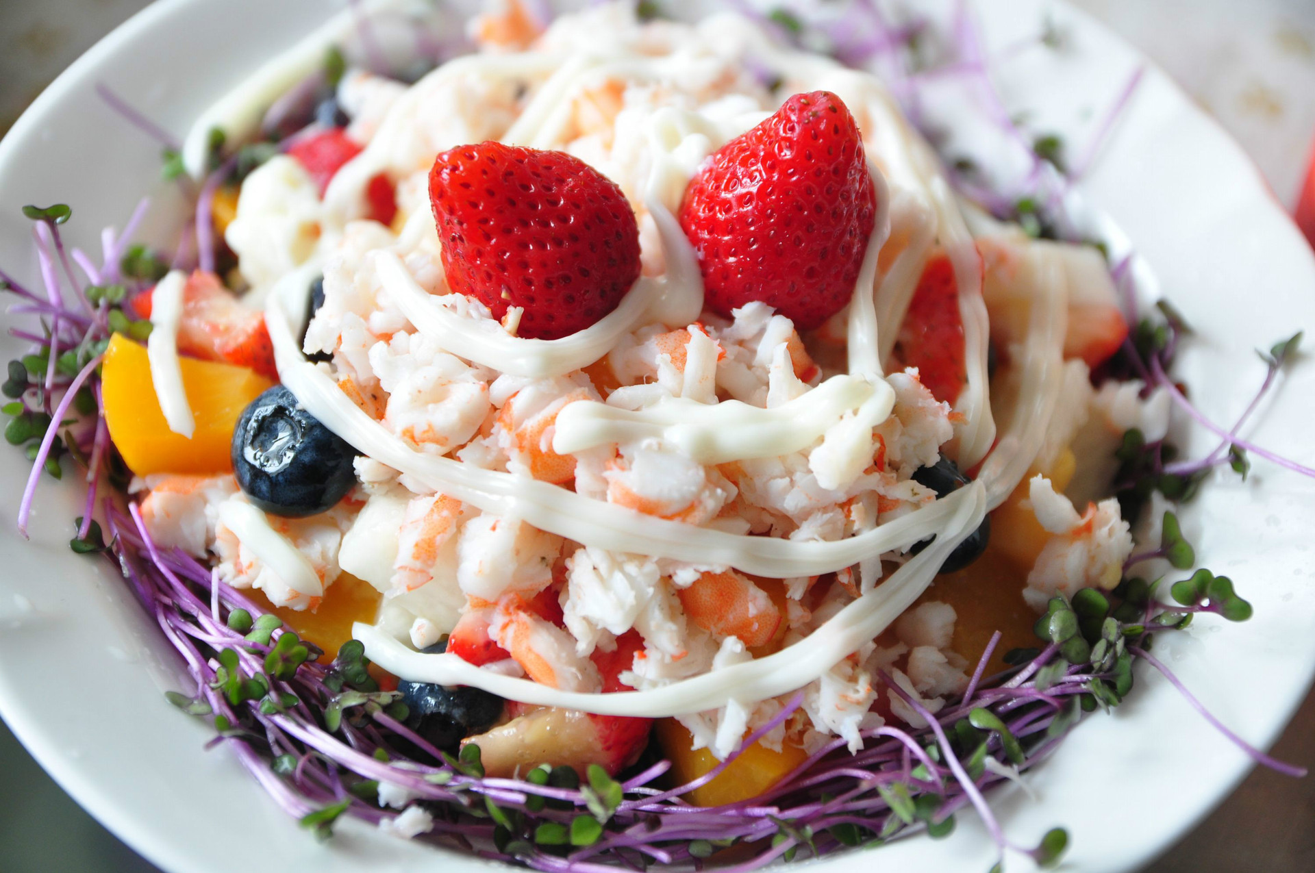 天禾沙拉酱寿司包饭材料寿司工具水果蔬菜沙拉酱香甜味1000g