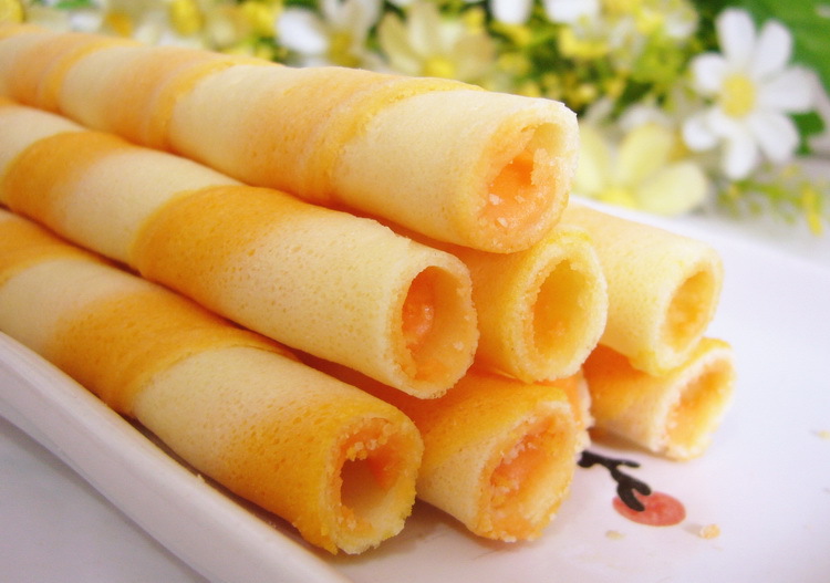 印尼进口丽芝士nabati威化饼玉米棒奶酪夹心卷200g每箱12盒批发