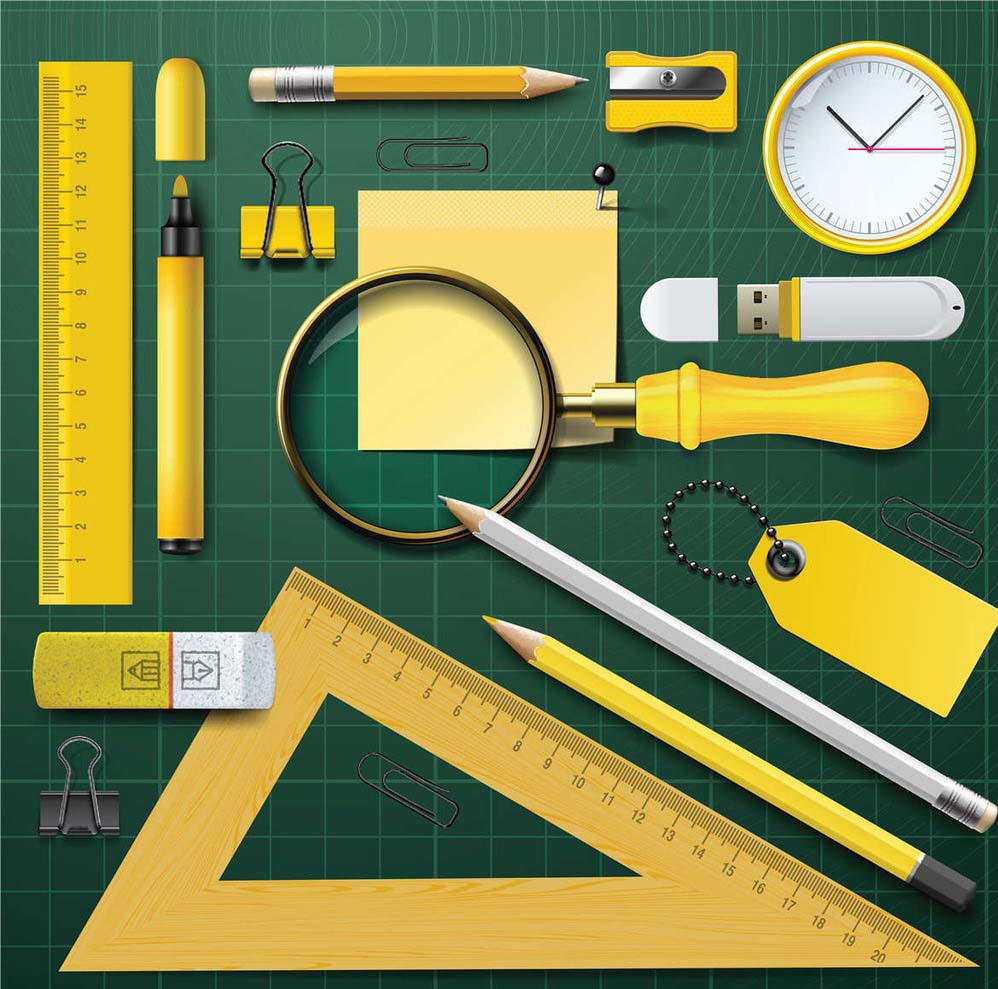 c225默小兔系列直尺 学生绘图尺子批发 可爱卡通 16厘米塑料尺子