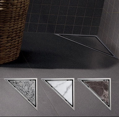 304不锈钢地漏 转角形地漏 三角形地漏 防虫防臭地漏