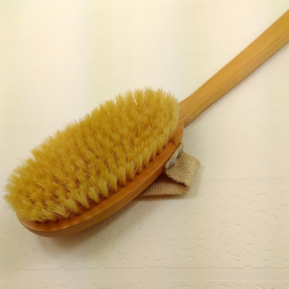 供应毛刷 木制可卸脱猪鬃单面刷 刷子木柄 毛刷 猪鬃 舒筋活络