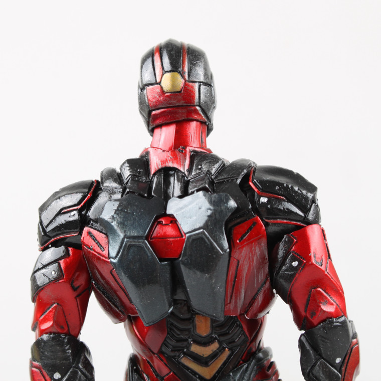 爱国版 play arts改 pa改 ironman钢铁侠 英雄系列 可动手办