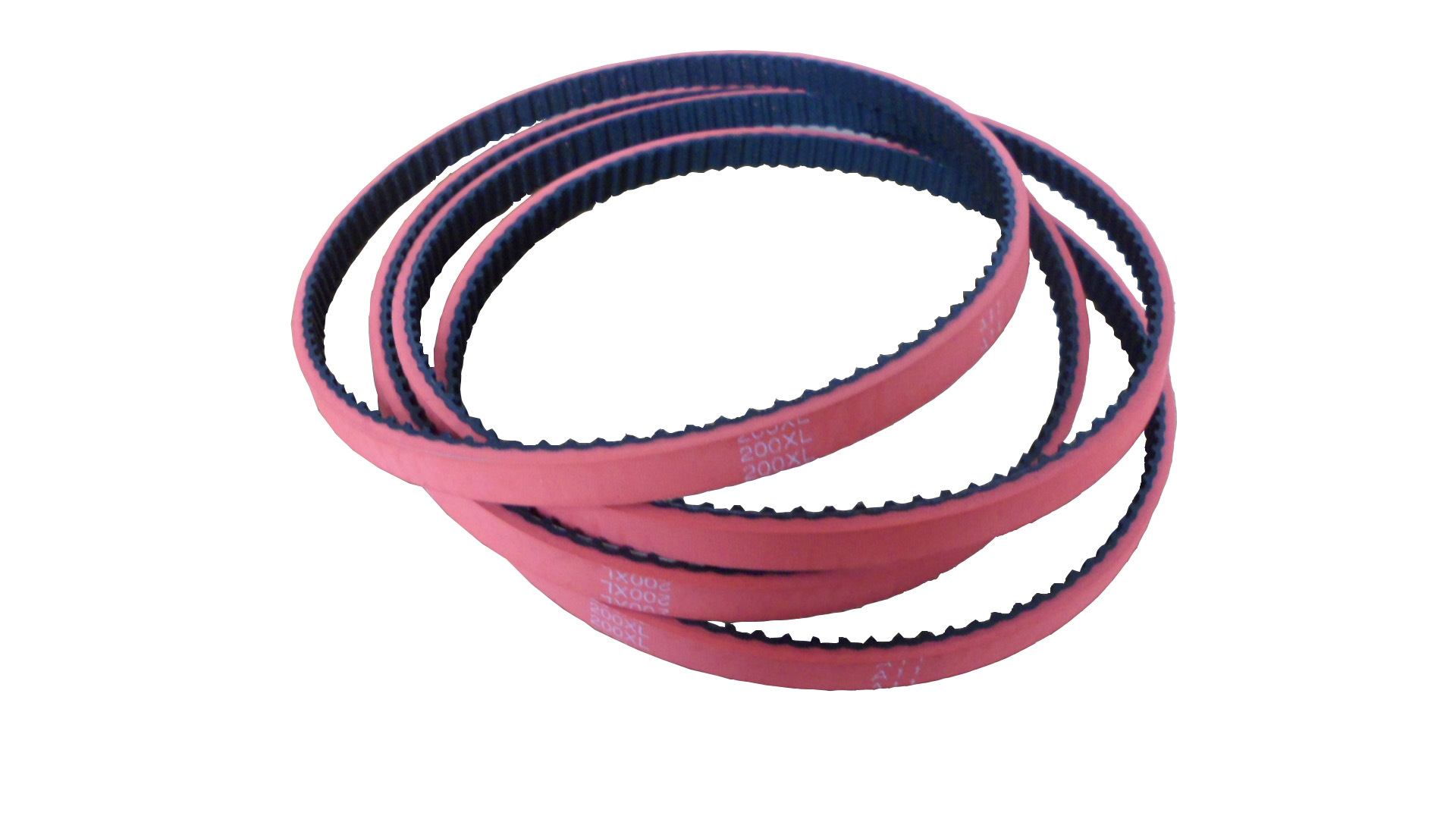 厂家直销高品质橡胶同步带加红胶200xl/240l/t10