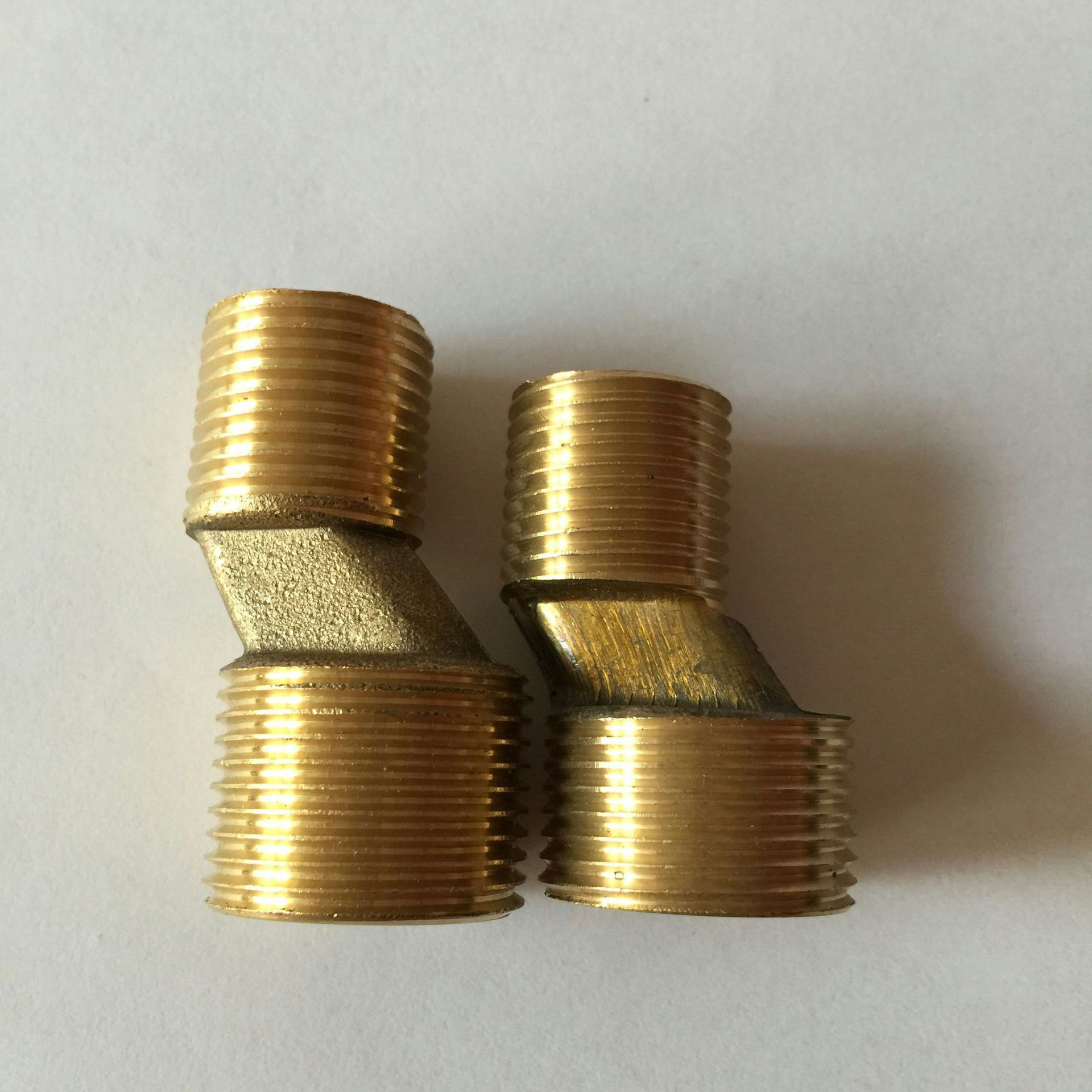 【厂家直销】异径接头 变径对丝 接头 铜弯接 铜配件可大量批发