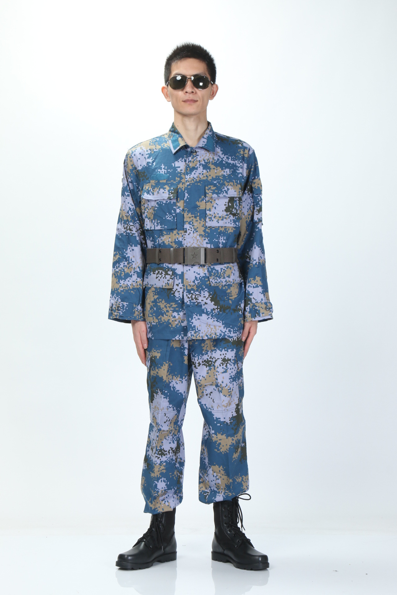 07海洋迷彩 新式海洋迷彩作训服 海军陆战队迷彩 火蓝刀峰迷彩