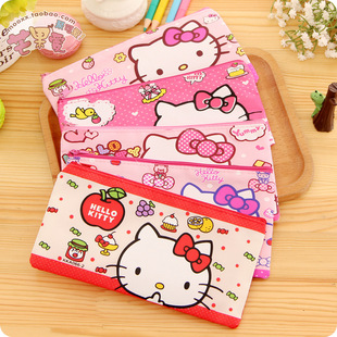 hello kitty笔袋 可爱卡通韩版文具袋 文具收纳袋 学生用品礼品