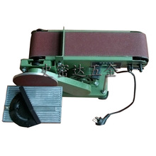 台式砂盘砂带机卧式抛光机单相915平面砂光机打磨机平面磨机器