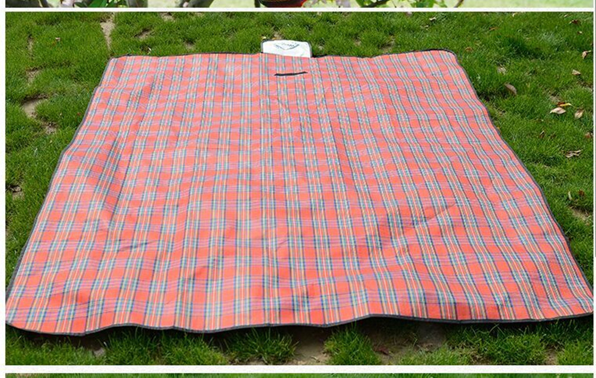 野营帐篷地垫野餐垫格子布加厚户外防水野餐