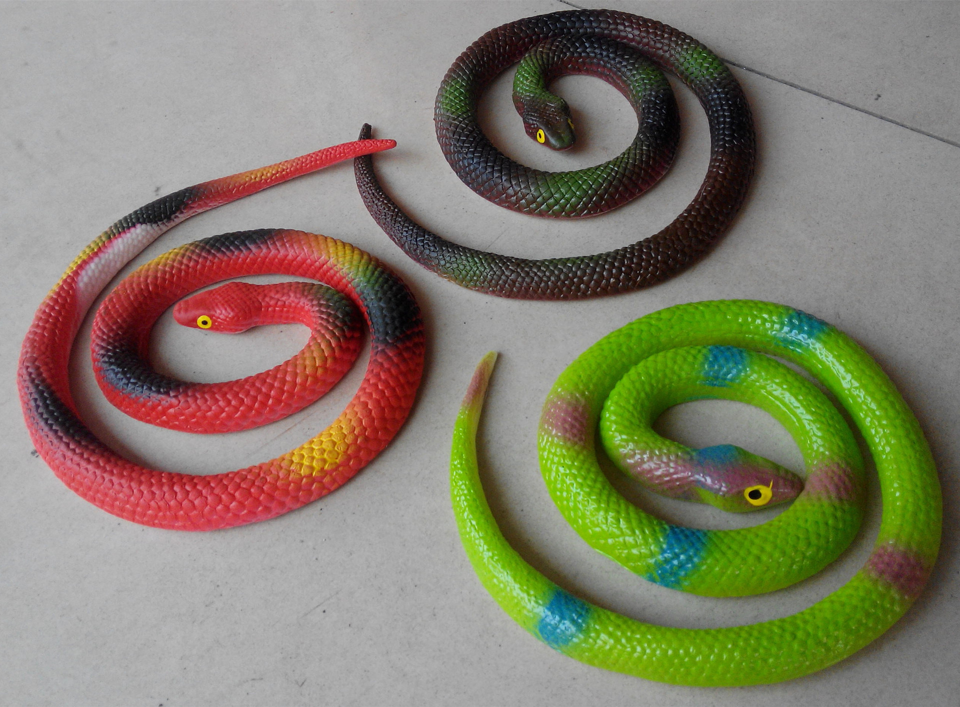 仿真蛇塑料动物玩具仿真动物儿童玩具蛇玩具动物模型地摊货源玩具