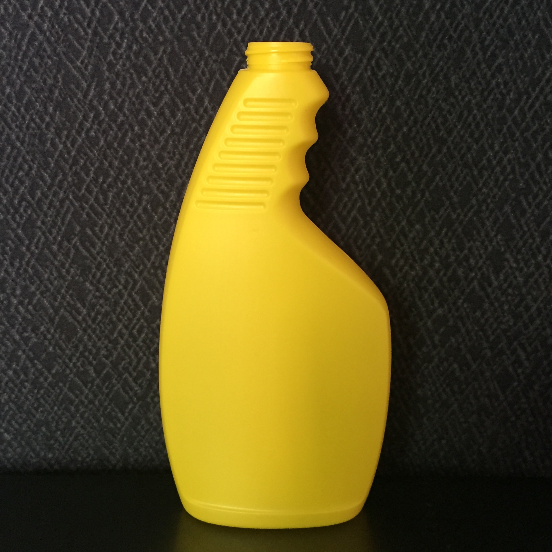 塑料瓶 500ml 喷雾瓶 空喷瓶 油污净瓶 黄色空瓶 扁塑料瓶