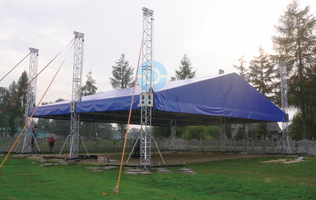 厂家供应6061-t6cx400铝合金舞台桁架 舞台灯光架