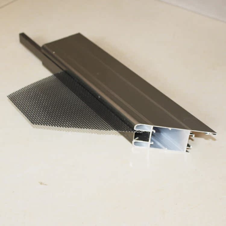 厂家批发防盗纱窗防护窗铝型材金刚网30隐
