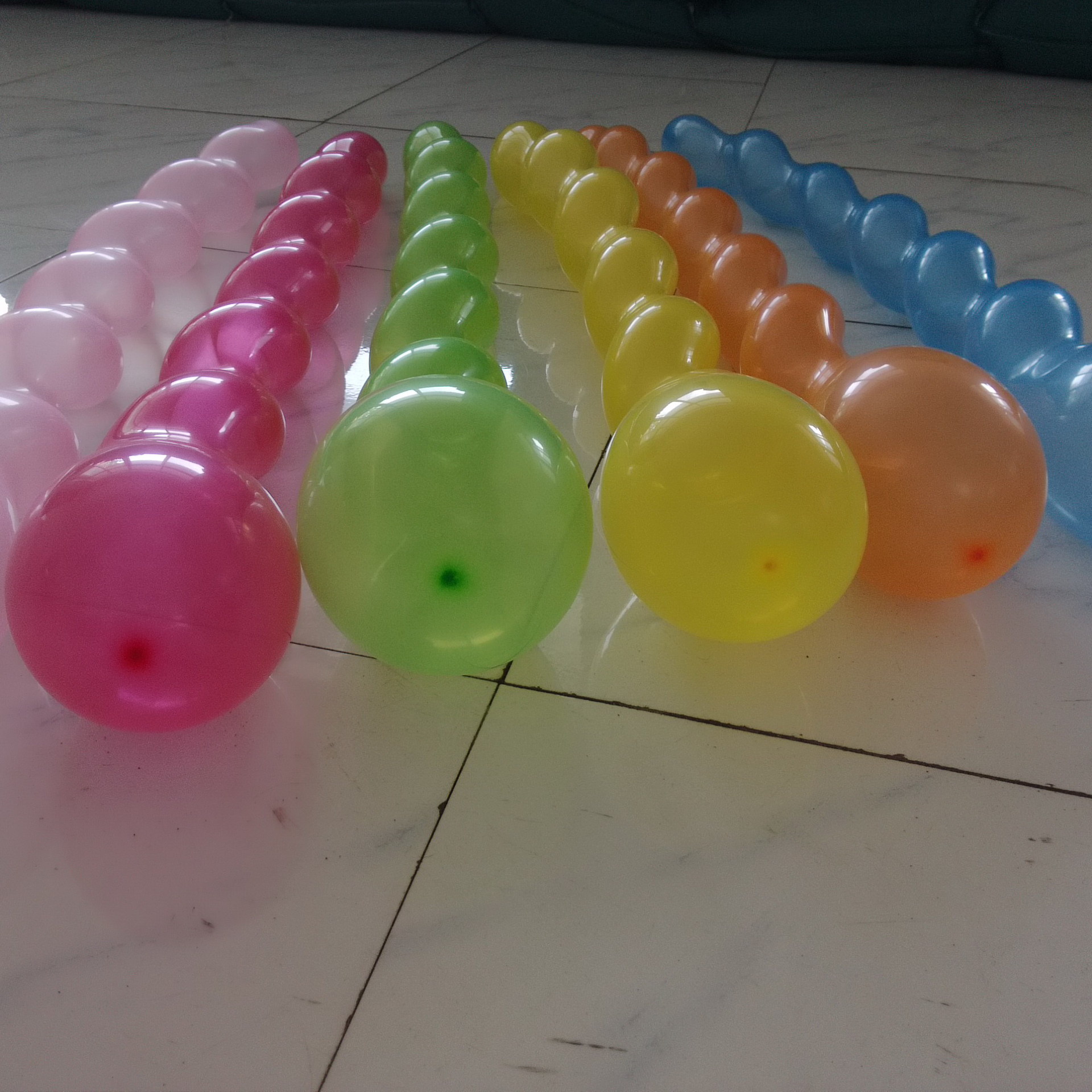 5克螺丝气球 螺旋 麻花气球 ktv专用气球