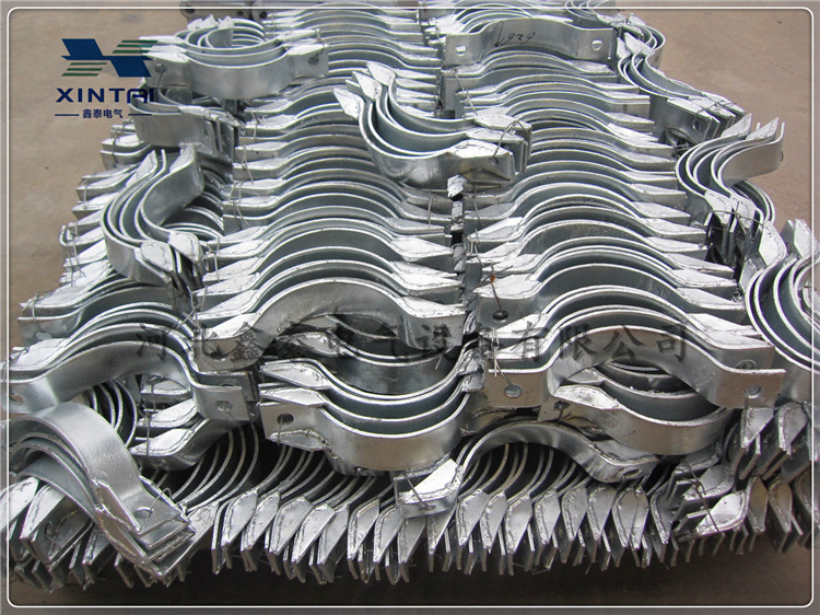 中相抱箍 拉线抱箍 单凸/双凸包箍 加强221 上杆抱箍系列图片_17