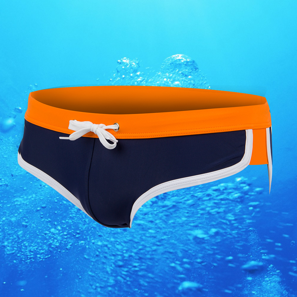 2016新款泳裤 低腰三角泳裤 时尚男士