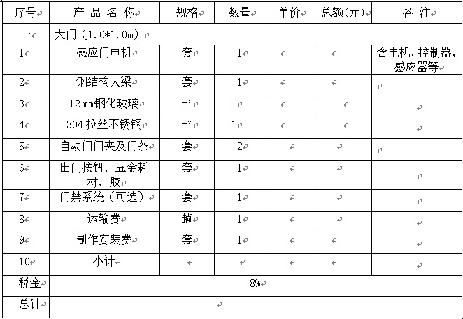 宁波钢化玻璃平开门,自动感应平开门,无/有框玻璃平开门