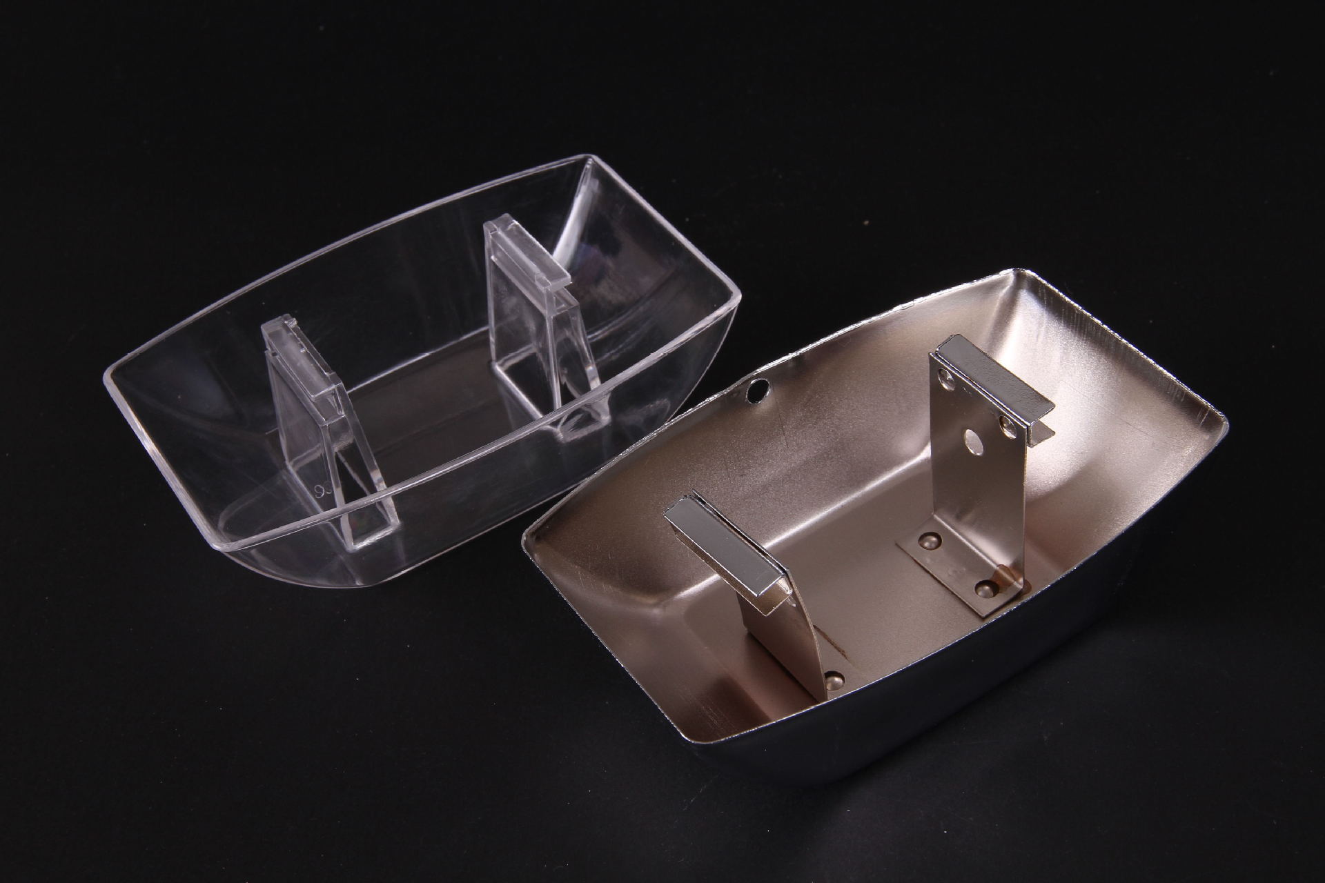 厂家直销吸油烟机配件欧式金属电镀油杯厂家批发烟机配件