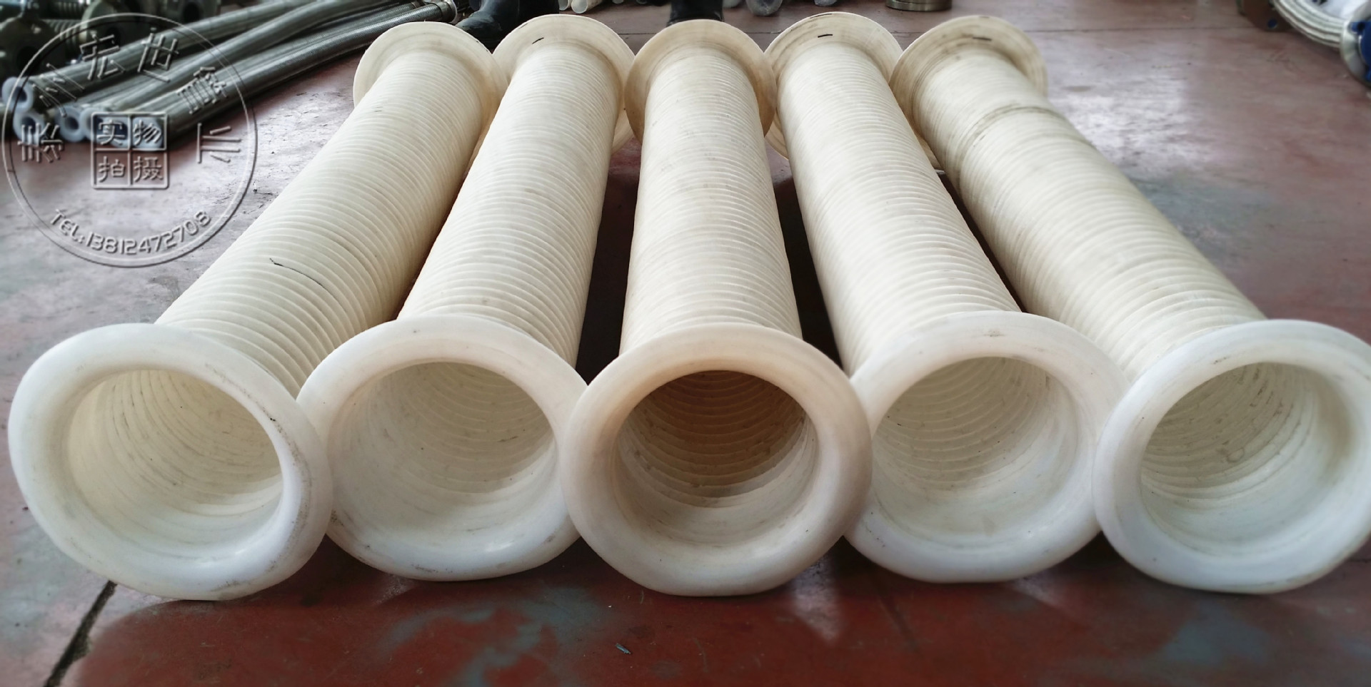 厂家直销 四氟波纹管 铁氟龙软管 一件起批 量大优惠 dn25