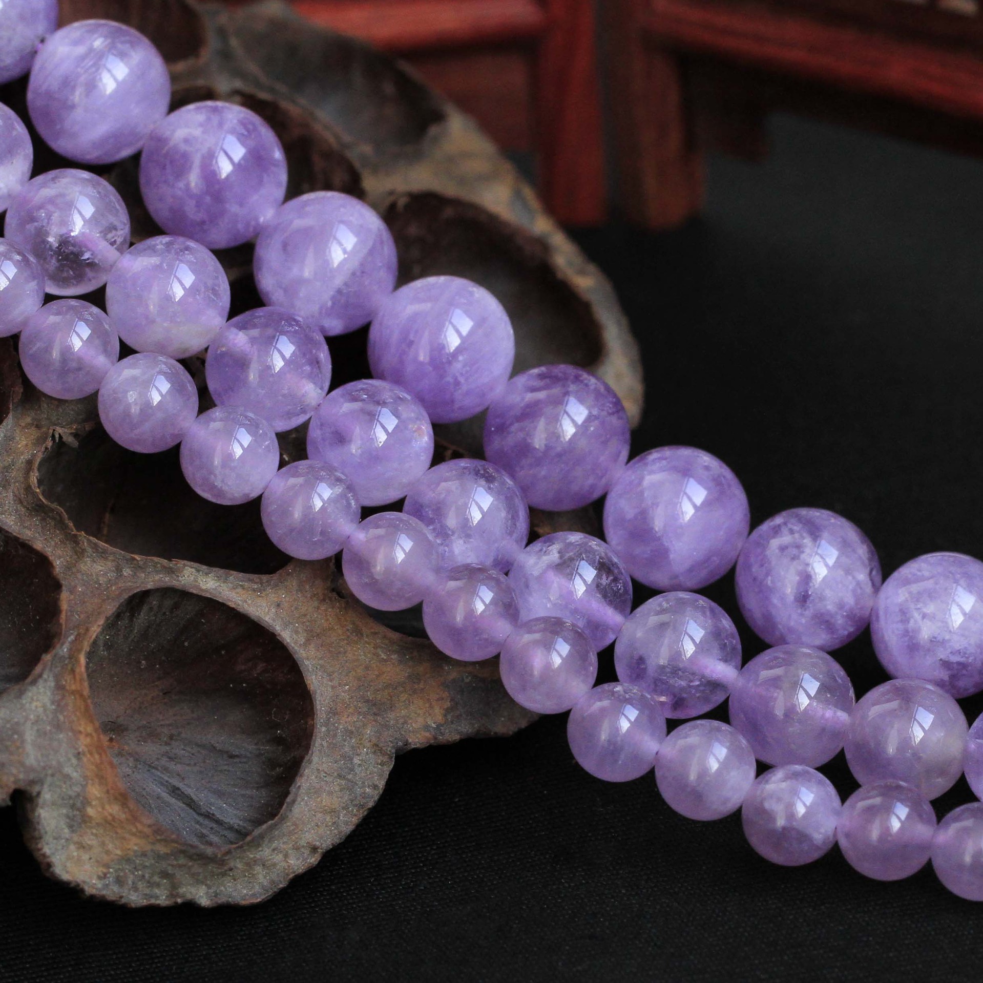 水晶半成品_马达加斯加薰衣紫水晶散珠 紫玉水晶半成品批发 - 阿里巴