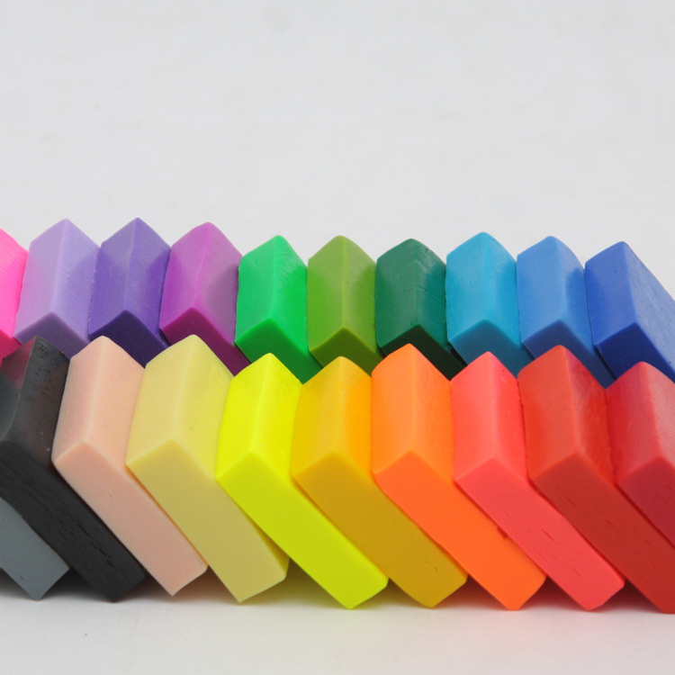 diy手工软陶泥/50g 250g 公斤/彩陶泥/软 陶泥 陶土 彩色软陶泥