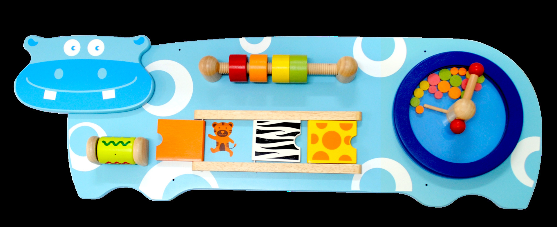 培乐迪 早教亲子园墙面玩具墙壁游戏操作毛毛虫益智智力一套5个