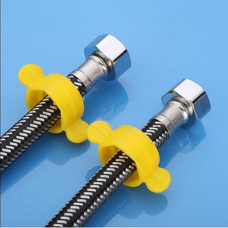 冷热水进水管 4分接口 多种长度 自带扳