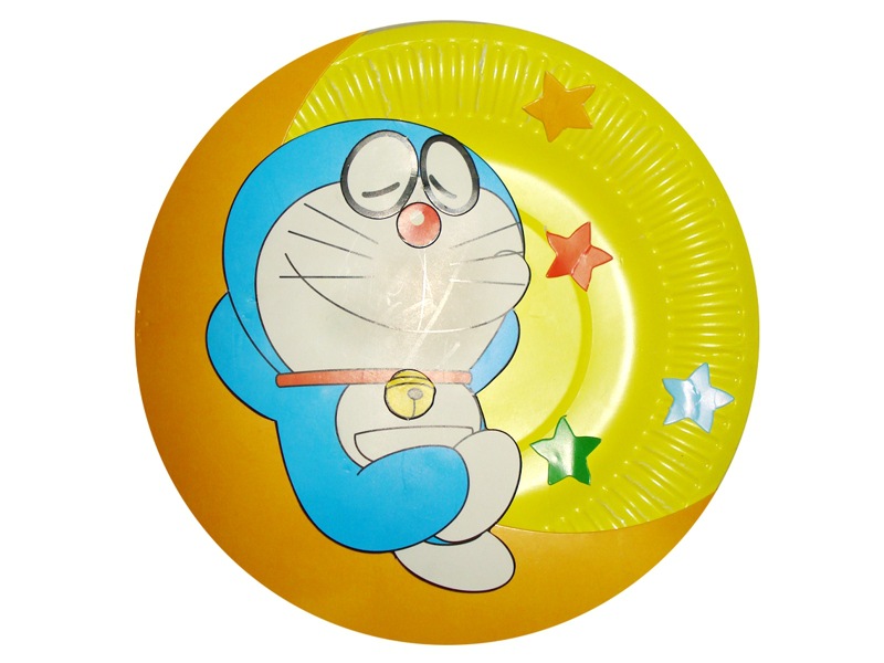 益智礼品玩具纸盘diy材料包手工儿童制作 卡通动物纸盘画 12款