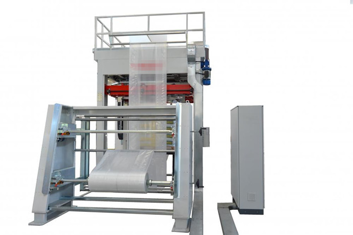 全自动冷拉伸套膜机薄膜拉伸套膜机裹膜机自动套膜机