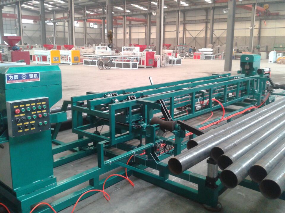 全自动钢管压槽机