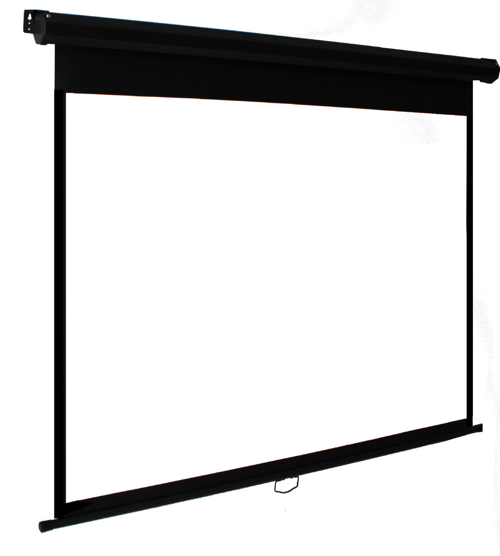 厂家lks 84-150寸手拉自锁幕投影幕布 投影银幕壁挂幕-阿里巴巴