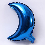 10寸月亮铝膜气球 中秋月亮铝箔气球生日派对婚房装饰布置氢气球