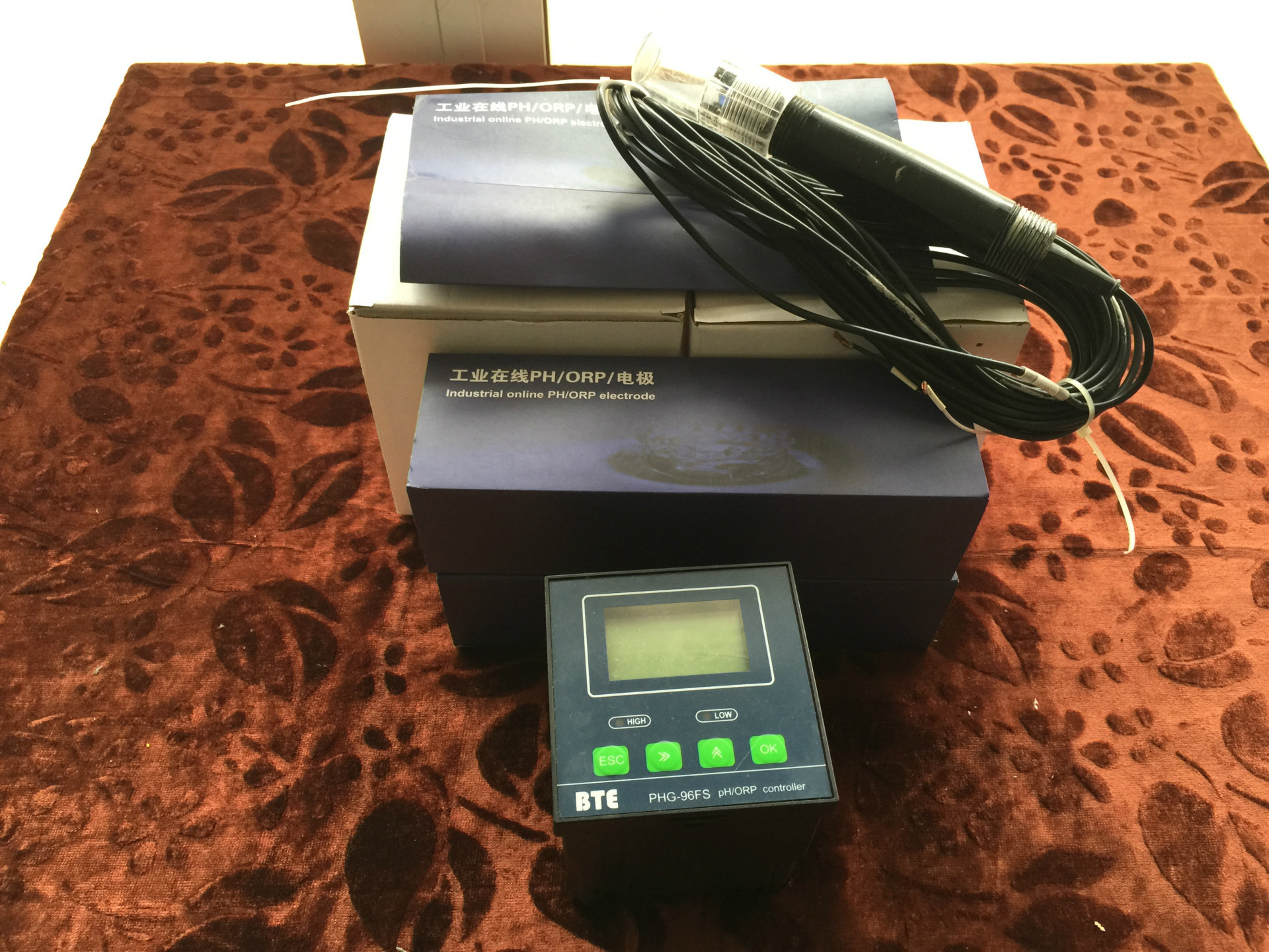 ph/orp双路测试仪,在线ph计工业orp计酸度计