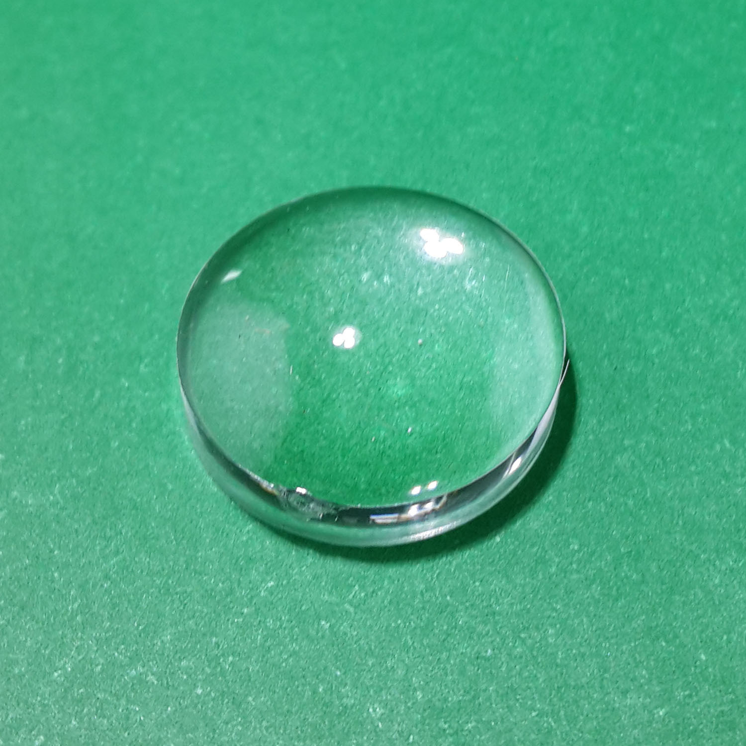 厂家旭锦大量供应 18半圆光凹凸透镜  18mm平凸透镜