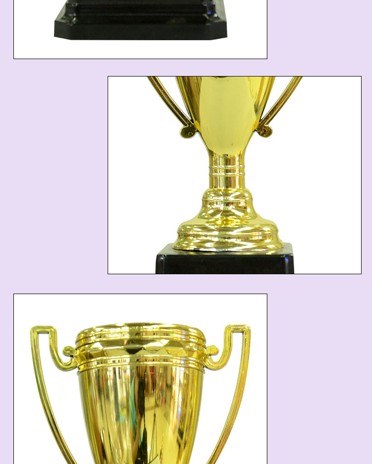 The new 5006 exquisite plastic trophy, high-quality trophy and high-end metal trophy are exported to Europe and America detail image 5