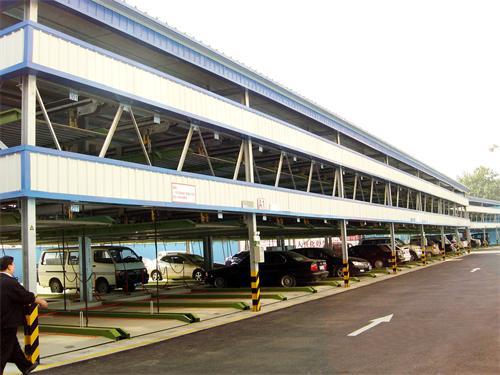 广东三层升降横移立体车库 智能机械停车场设备 平安承保200万