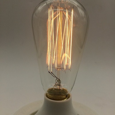 服务一流 爱迪生灯泡 复古灯 仿古灯 古典灯 碳丝灯 手工泡 st64