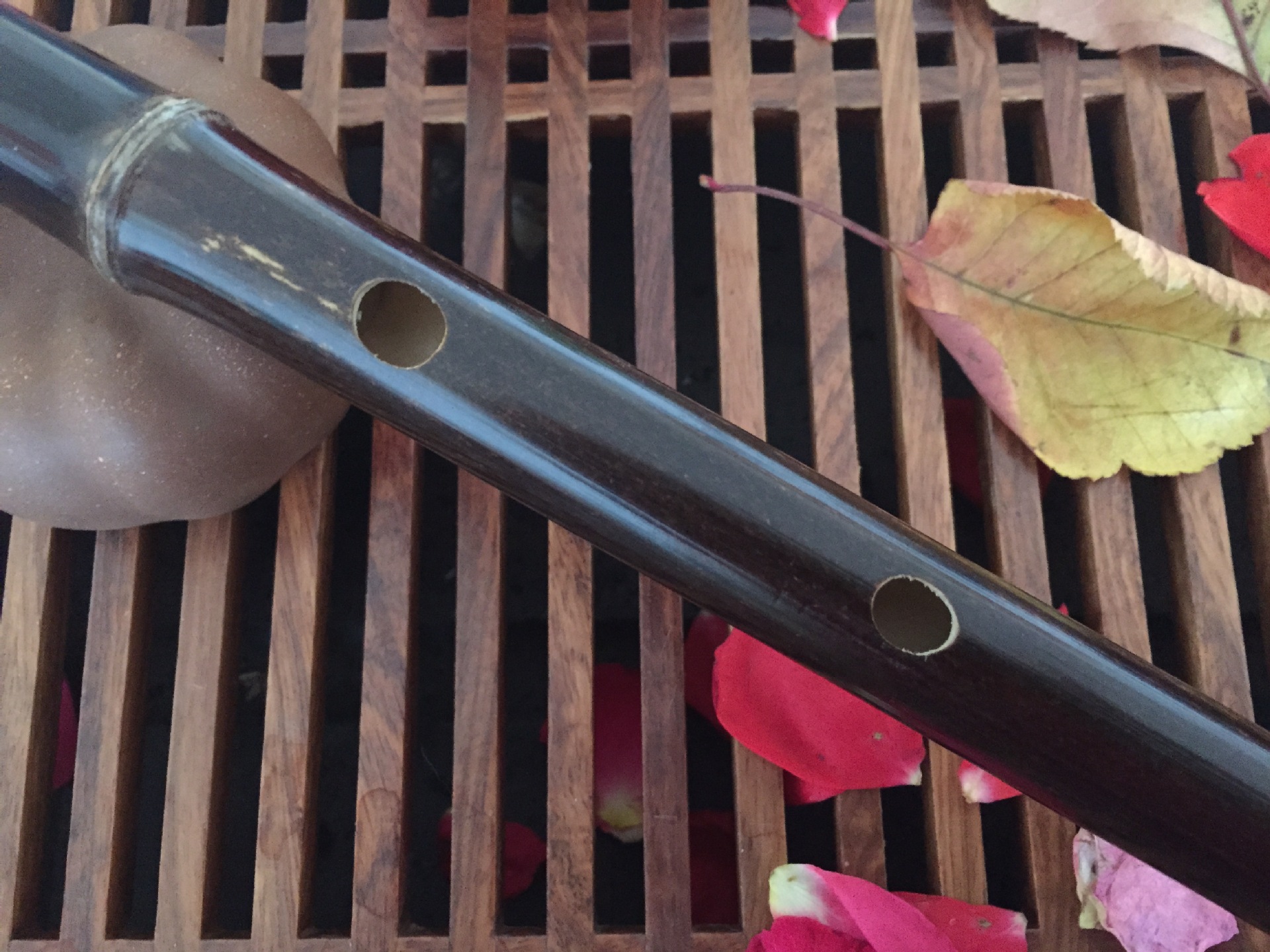 华悦厂家直销紫竹铜口笛子乐器 f调g调各调均有 全调