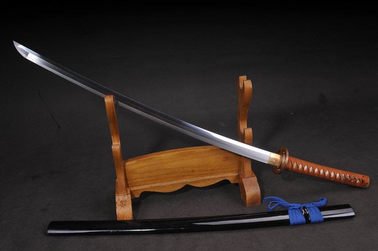 纯铜武藏t10手工四面双层直线研磨武士刀打刀