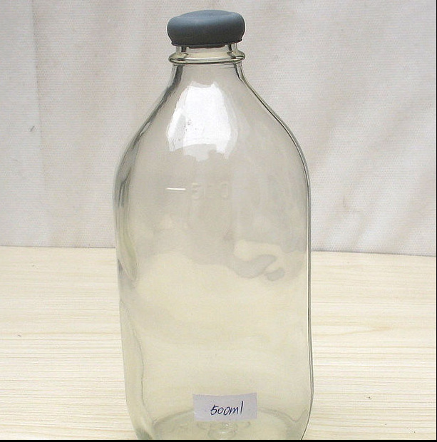 厂家定做批发供应250ml医药盐水瓶 新款玻璃瓶