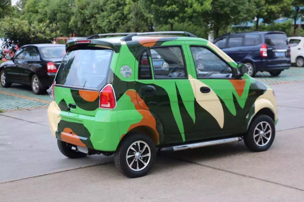 厂家直销乐虎全铁壳新能源电动汽车5门家用电动代步车越野车