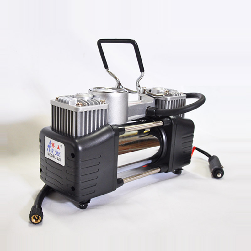 赛王628a车载双缸打气泵便携式充气泵一个代发车用充气泵