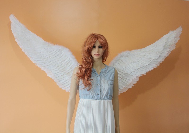 新款特大号羽毛翅膀天使翅膀内衣走秀车模广告拍摄sa款