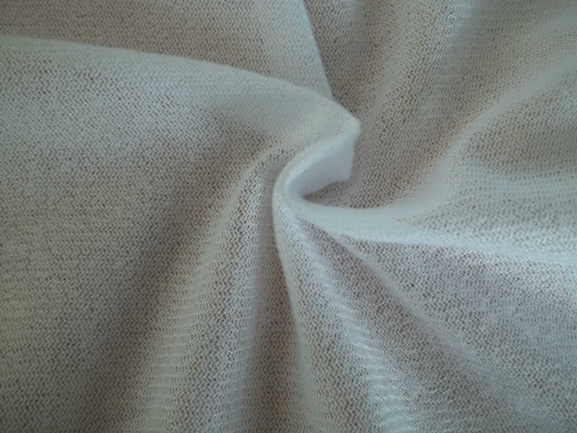 现货小批漂白色 边纶布 薄款圈绒 用于复